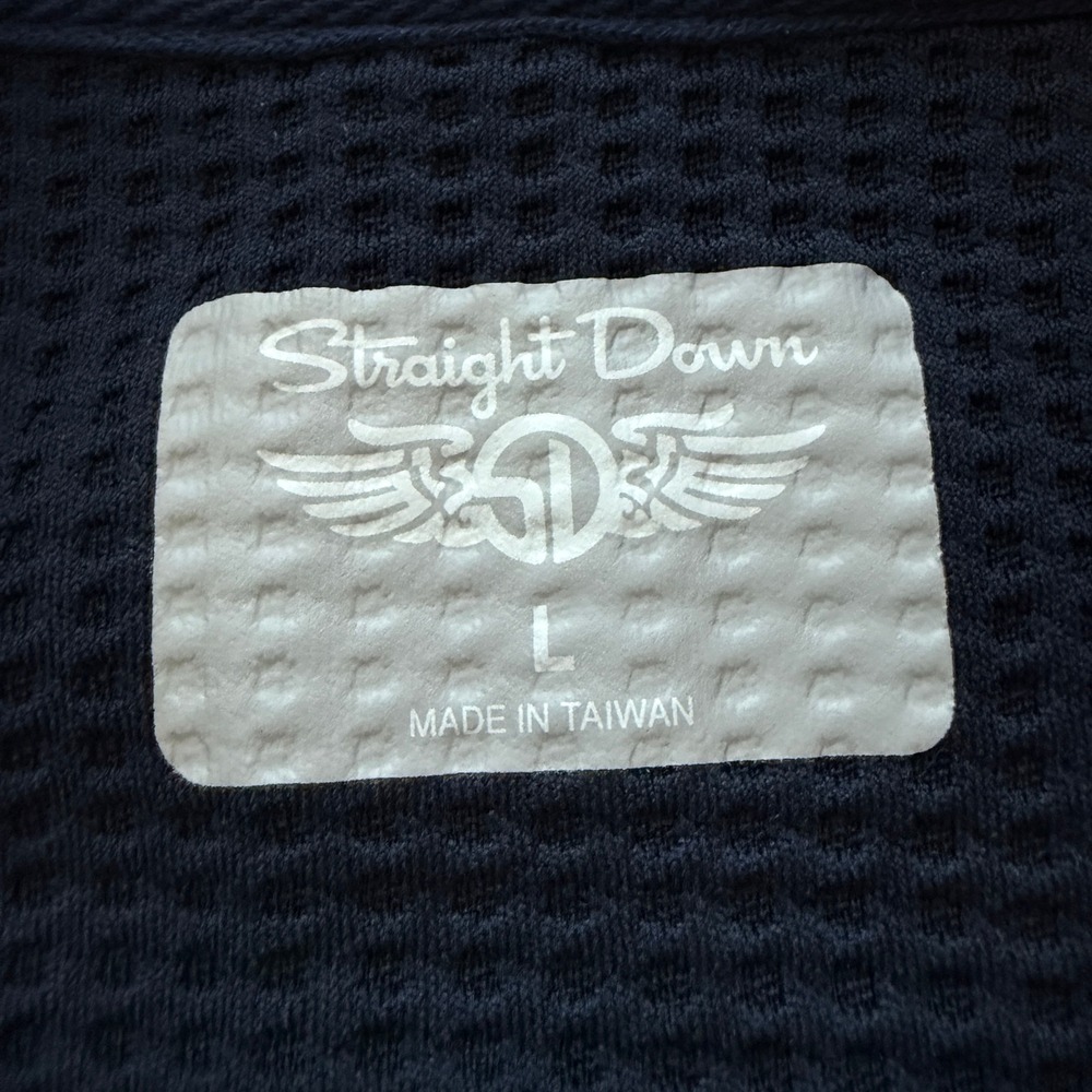 Men's Navy Quarter-Zip Jacket - Picture 6 of 10